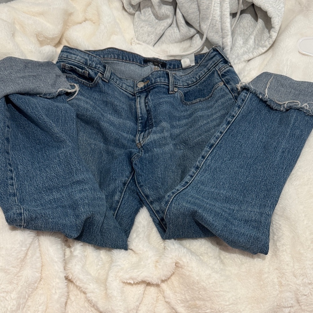 Banana Republic Dark Blue Straight Leg Jeans